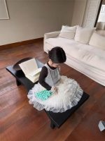 【90-150cm】長袖トップス or スカート 女の子 ガーリー チュール - 画像 (6)