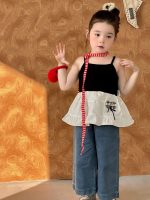 【90-150cm】キャミソール or デニムパンツ 女の子 おしゃれ 切り替え - 画像 (4)