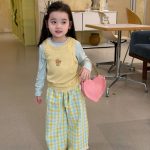 【90-150cm】セットアップ 女の子 可愛い チェック柄 - 画像 (4)