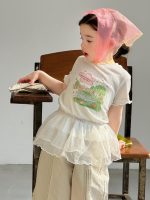 【90-140cm】Ｔシャツ or パンツ 女の子 プリント おしゃれ ゆったり - 画像 (6)