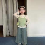 【90-150cm】セットアップ 女の子 おしゃれ レイヤード ガーリー - 画像 (6)