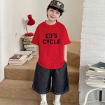 【90-150cm】デニムショートパンツ 男の子 バックポケット ゆったり カジュアル 子供服 - 画像 (6)
