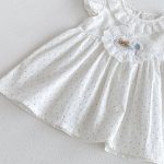 【73-110cm】可愛いドットクマワンピース - 画像 (12)