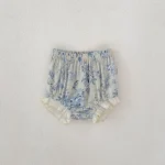 【73-110cm】セットアップ ベビー 女の子 花柄 フリルデザイン - 画像 (12)