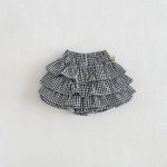【73-110cm】スカート チェック シンプル カジュアル 女の子 - 画像 (4)