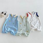 【66-90cm】ロンパース ノースリーブ カートゥーン 可愛い ベビー服 - 画像 (12)