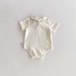 【66-90cm】ロンパース 蝶ネクタイ シンプル おしゃれ ベビー服 - 画像 (9)