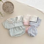 【66-100cm】セットアップ ベビー スクール風 チェック柄 - 画像 (4)