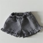 【73-100cm】セットアップ ベビー フリル チェック - 画像 (6)