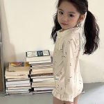【90-140cm】水着 女の子 バナナ柄 ガーリー プール遊び - 画像 (5)