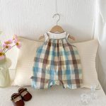【66-90cm】セットアップ ベビー 女の子 チェック柄 - 画像 (8)