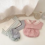 【66-100cm】セットアップ ベビー スクール風 チェック柄 - 画像 (5)