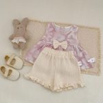 【73-110cm】セットアップ ベビー ナチュラル プリント - 画像 (3)