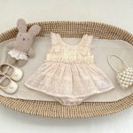 【66-100cm】ドレスロンパース ベビー フリル チュール - 画像 (8)