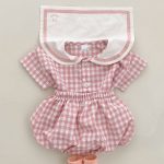 【66-100cm】セットアップ ベビー スクール風 チェック柄 - 画像 (8)