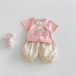 【73-120cm】Ｔシャツ 可愛い ガールズ 着心地良い トップス - 画像 (14)