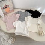 【90-160cm】Ｔシャツ 柔らか 半袖 トップス - 画像 (3)