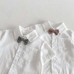 【80-120cm】セットアップ ベビー 男の子 トップス & サロペット リボン - 画像 (10)