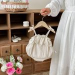 【66-90cm】キャミロンパース ふわふわ シンプル ベビー服 - 画像 (8)