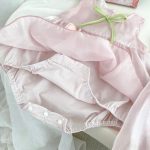 【66-90cm】ロンパース ベビー 女の子 チューリップ 蝶結び - 画像 (9)