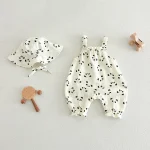 【66-100cm】ロンパース 帽子付き ベビー パンダ or チェリー柄 - 画像 (8)