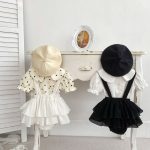 【66-90cm】サロペット プリンセス 可愛い 肌に優しい ベビー服 - 画像 (2)