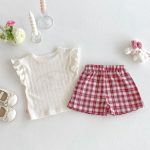 【73-120cm】トップスorパンツ ウサギ ロゴフリル おしゃれ - 画像 (8)