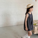 【80-130cm】つなぎ 女の子 ノースリープ おしゃれ - 画像 (5)