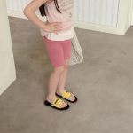 【80-130cm】パンツ 女の子 フリル ハイウエスト 韓国風