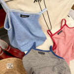 【80-130cm】キャミソール 女の子 ボーダー柄 ファッション - 画像 (6)