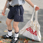 【80-130cm】ショートパンツ 女の子 ウエストゴム 履きやすい - 画像 (3)
