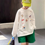 【100-170cm】長袖or半袖Ｔシャツ 男の子 ルーズ 通気性が良い - 画像 (6)