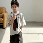 【100-170cm】半袖Tシャツ 男の子 クール ゆったり 合わせやすい - 画像 (6)