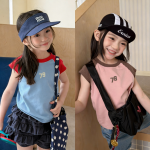 【80-130cm】ベスト 女の子 切り替え 合わせやすい 韓国風