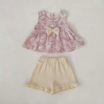 【73-110cm】セットアップ ベビー ナチュラル プリント - 画像 (7)