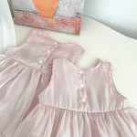 【66-90cm】ロンパース ベビー 女の子 チューリップ 蝶結び - 画像 (8)