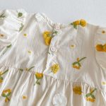 【66-90cm】ロンパース ベビー おしゃれ 花柄 刺繍 - 画像 (12)