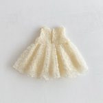 【73-100cm】ワンピース ベビー プリンセス 立体ローズ - 画像 (5)