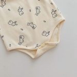 【66-90cm】キャミロンパース ベビー プリント 着心地良い - 画像 (15)