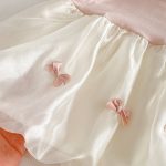 【66-90cm】キャミワンピース ベビー 女の子 蝶結び チュール - 画像 (5)