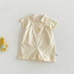 【73-100cm】サロペット or シャツ or ショートパンツ ベビー シンプル カートゥーン - 画像 (8)