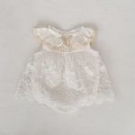 【66-100cm】ロンパース ベビー レース スウィート チュール - 画像 (10)