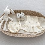 【66-100cm】セットアップ ベビー 刺繍 チェック ノースリーブ - 画像 (5)