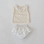 【73-110cm】セットアップ ベビー 蝶結び スウィート - 画像 (3)