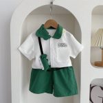 【73-100cm】セットアップ ダイナソー 可愛い トップス＆ボトムス - 画像 (9)