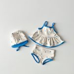 【80-130cm】水着 可愛い ドット スイムウェア - 画像 (7)