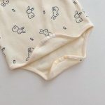 【66-90cm】キャミロンパース ベビー プリント 着心地良い - 画像 (16)
