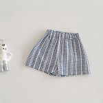 【73-100cm】セットアップ ベビー 女の子 チェック フリルスリーブ - 画像 (6)