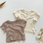【66-90cm】セットアップ 熊さん 可愛い サロペット＆Ｔシャツ - 画像 (14)
