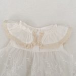 【66-100cm】ロンパース ベビー レース スウィート チュール - 画像 (12)